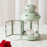 Maxbell Candle Holder Candlestick Windproof Crafts Hanging for Living Room Outdoor Green