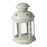 Maxbell Candle Holder Candlestick Windproof Crafts Hanging for Living Room Outdoor Green
