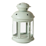 Maxbell Candle Holder Candlestick Windproof Crafts Hanging for Living Room Outdoor Green