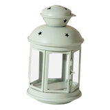 Maxbell Candle Holder Candlestick Windproof Crafts Hanging for Living Room Outdoor Green