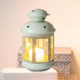 Maxbell Candle Holder Candlestick Windproof Crafts Hanging for Living Room Outdoor Green