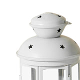 Maxbell Candle Holder Candlestick Windproof Crafts Hanging for Living Room Outdoor White