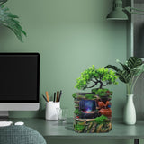 Maxbell Tabletop Fountain Waterscape Housewarming Gift for Indoor Home Decor Office without Mist