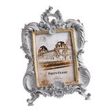 Maxbell Retro Style Photo Frame Ornate Resin Picture Frame for Bedroom Hallway Decor 6inches