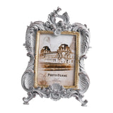 Maxbell Retro Style Photo Frame Ornate Resin Picture Frame for Bedroom Hallway Decor 6inches