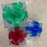 Maxbell Lighted Gift Boxes Christmas Bow for Birthday Anniversaries Thanksgiving Three color Set 2