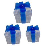 Maxbell Christmas LED Gift Box Glittering Present Boxes for New Year Holiday Party 3Sizes