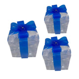 Maxbell Christmas LED Gift Box Glittering Present Boxes for New Year Holiday Party 3Sizes