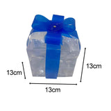 Maxbell Christmas LED Gift Box Glittering Present Boxes for New Year Holiday Party S
