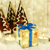 Maxbell Christmas LED Gift Box Glittering Present Boxes for New Year Holiday Party M