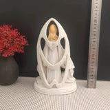 Maxbell Holy Family Resin Statue Sculpture Display Artwork Nativity Scene Figurines