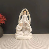 Maxbell Holy Family Resin Statue Sculpture Display Artwork Nativity Scene Figurines