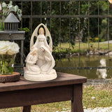 Maxbell Holy Family Resin Statue Sculpture Display Artwork Nativity Scene Figurines