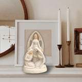 Maxbell Holy Family Resin Statue Sculpture Display Artwork Nativity Scene Figurines