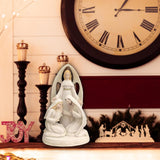 Maxbell Holy Family Resin Statue Sculpture Display Artwork Nativity Scene Figurines
