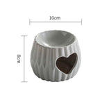 Maxbell Ceramic Lamp Holder Diffuser Melt Scented Decorative Home Tealight