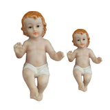 Maxbell Infant Jesus Figurine Ornament Miniature for Office Decor Housewarming Gifts 10cm