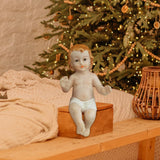 Maxbell Infant Jesus Figurine Ornament Miniature for Office Decor Housewarming Gifts 10cm