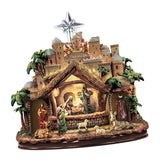 Maxbell Nativity Scene Wall Decor Stickers Waterproof for Xmas Apartment Decoration