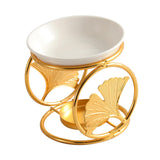 Maxbell Oil Burner Scented Wax Melt Burner Home Decoration Living Room Yoga Aureate