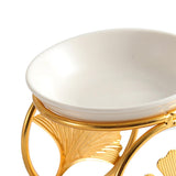 Maxbell Oil Burner Scented Wax Melt Burner Home Decoration Living Room Yoga Aureate