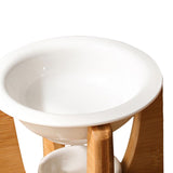 Maxbell Essential Oil Burner Decorative Fragrance Diffuser for Meditation Holiday Decor Straight Legs