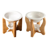 Maxbell Essential Oil Burner Decorative Fragrance Diffuser for Meditation Holiday Decor Straight Legs