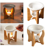 Maxbell Essential Oil Burner Decorative Fragrance Diffuser for Meditation Holiday Decor Straight Legs