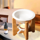Maxbell Essential Oil Burner Decorative Fragrance Diffuser for Meditation Holiday Decor Straight Legs