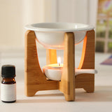 Maxbell Essential Oil Burner Decorative Fragrance Diffuser for Meditation Holiday Decor Straight Legs