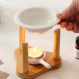 Maxbell Ceramic Essential Oil Burner 100ml for Housewarming Gift Home Decor Yoga