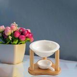 Maxbell Ceramic Essential Oil Burner 100ml for Housewarming Gift Home Decor Yoga