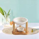 Maxbell Ceramic Essential Oil Burner 100ml for Housewarming Gift Home Decor Yoga