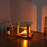 Maxbell Ceramic Essential Oil Burner 100ml for Housewarming Gift Home Decor Yoga