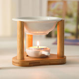 Maxbell Ceramic Essential Oil Burner 100ml for Housewarming Gift Home Decor Yoga