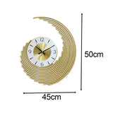 Maxbell Wall Clock Simple Round Modern Creative for farmhouse Room Decorative