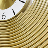 Maxbell Wall Clock Simple Round Modern Creative for farmhouse Room Decorative