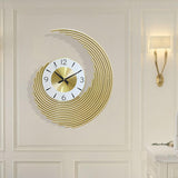 Maxbell Wall Clock Simple Round Modern Creative for farmhouse Room Decorative