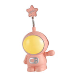 Maxbell Dimmable Astronaut Night Light Girls Creative for Bedside Kids Nursery Red