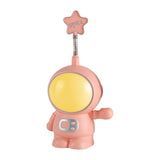 Maxbell Dimmable Astronaut Night Light Girls Creative for Bedside Kids Nursery Red