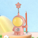 Maxbell Dimmable Astronaut Night Light Girls Creative for Bedside Kids Nursery Red