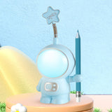 Maxbell Dimmable Astronaut Night Light Girls Creative for Bedside Kids Nursery Blue