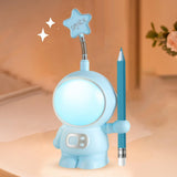 Maxbell Dimmable Astronaut Night Light Girls Creative for Bedside Kids Nursery Blue