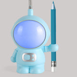 Maxbell Dimmable Astronaut Night Light Girls Creative for Bedside Kids Nursery Blue