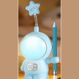 Maxbell Dimmable Astronaut Night Light Girls Creative for Bedside Kids Nursery Blue