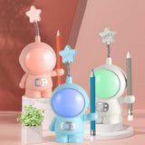 Maxbell Dimmable Astronaut Night Light Girls Creative for Bedside Kids Nursery White