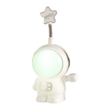 Maxbell Dimmable Astronaut Night Light Girls Creative for Bedside Kids Nursery White