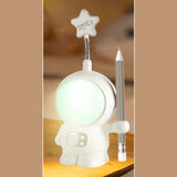 Maxbell Dimmable Astronaut Night Light Girls Creative for Bedside Kids Nursery White