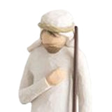 Maxbell Nativity Scene Statue Manger Figurine Artwork Crafts for Bedroom Decor White 6pcs