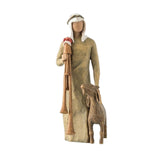 Maxbell Nativity Scene Statue Manger Figurine Artwork Crafts for Bedroom Decor 1pcs